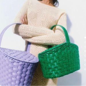 Zara Picnic Basket Handbag